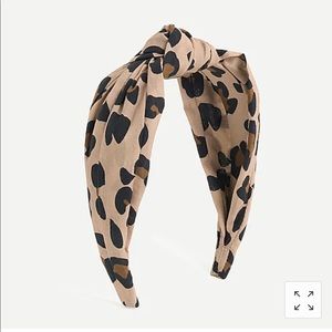 Jcrew Leopard Headband
